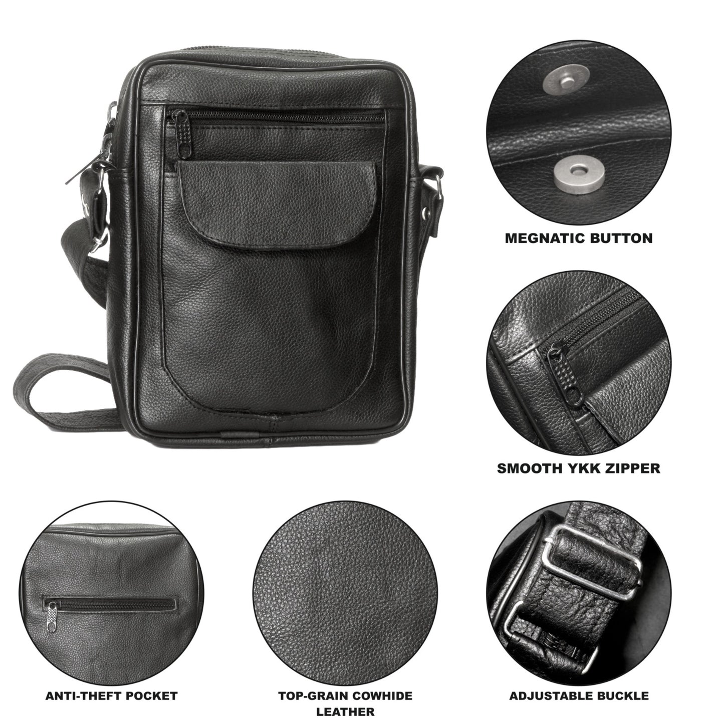 TanX BAG® HandCrafted Crossbody Messenger Bag