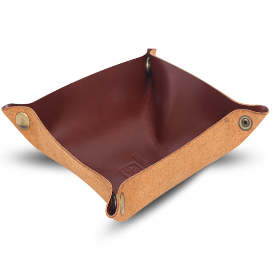 ORGANIZER TRAY® Premium Leather Tray for Home & Office